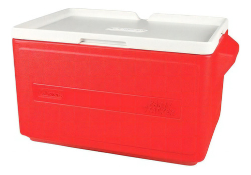 Cooler Party Stacker 48 Cans Coleman Color Rojo