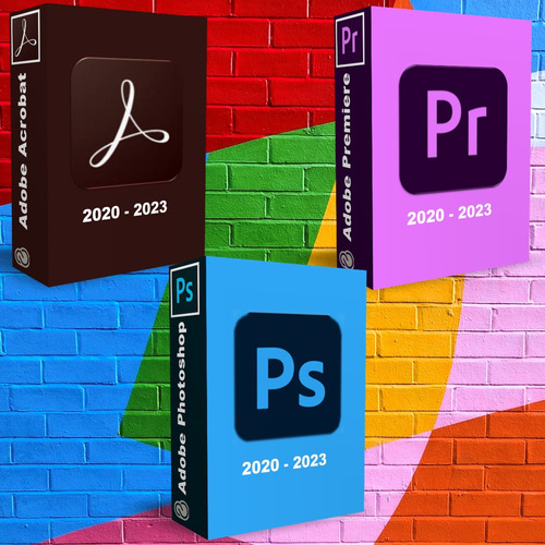 Adobe Pack 3x1 Photoshop Premiere Coreldraw Permanentes