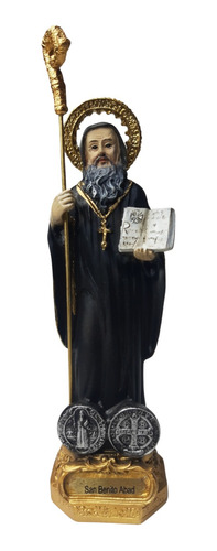 Estatua San Benito Protector De Todo Medio Imagen (italy)