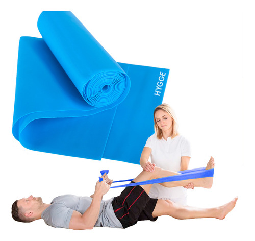 Imagen 1 de 10 de Banda Elástica Larga Látex Alta Rehabilitación Yoga Fitness