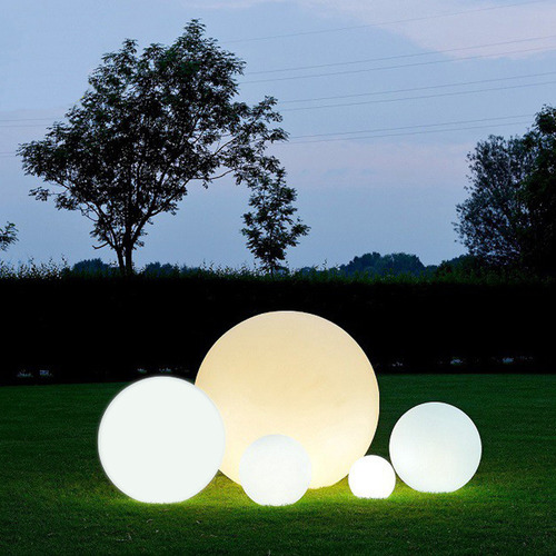 Nueva Lámpara Led Impermeable Para Jardín Con Forma De Bola