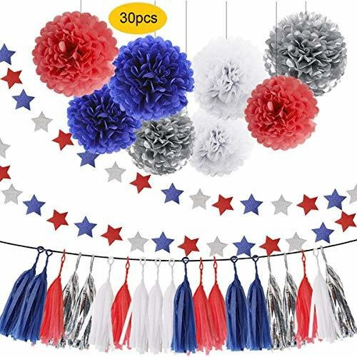 Heartfeel Papel De Seda Pom Poms - 23pcs