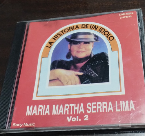 Maria Martha Serra Lima Cd La Historia De Un Ídolo Vol 2
