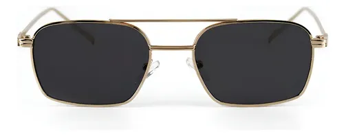Óculos De Sol Smith Black Gold Saint Germain Dourado Preto