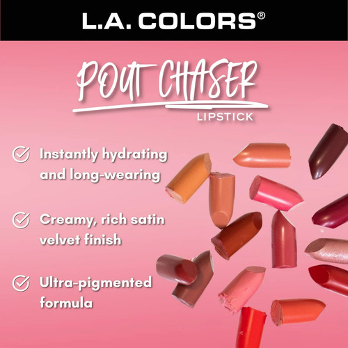 L.a. Colors Hidratante Y Ultra Brillante Lápiz Labial 1 Und