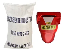 Comprar Kit Antiderrame Absorbente 25kg+balde Contenedor Absorbente