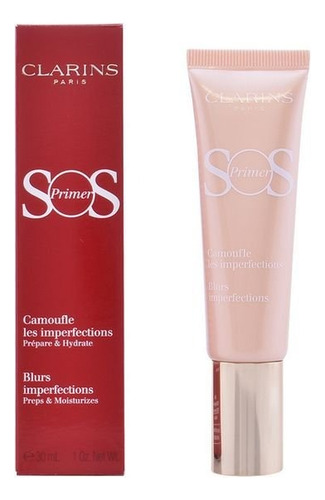 2x1 Clarins Primer Sos 01 Rose 30ml!! 2x1