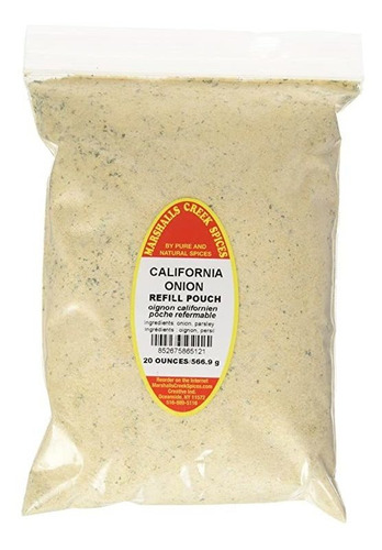 Marshalls Creek Spices Refill Pouch California Onion Season