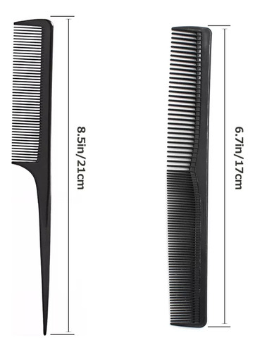 Kits De Peluquería Profesional De Acero Inoxidable, 11 Unida