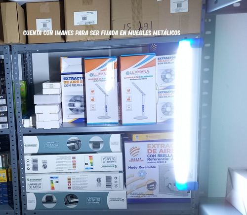 Imagen 5 de 5 de Lámpara De Emergencia Led Compacta Tipo Neón Luz Intensa.