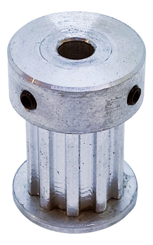 Polea T5 10 Dientes Aluminio 17mm Ancho Diy Cnc Automatas