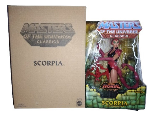 Masters Of The Universe Classics Scorpia Sellado Motuc Heman