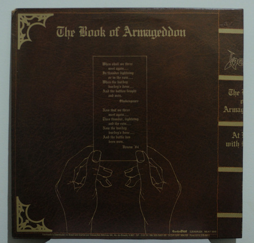 Lp Venom - At War With Satan (Usado)