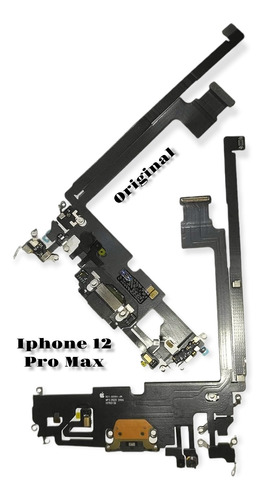 Flex Carga Audio Micrófono Original Para iPhone 12 Pro Max