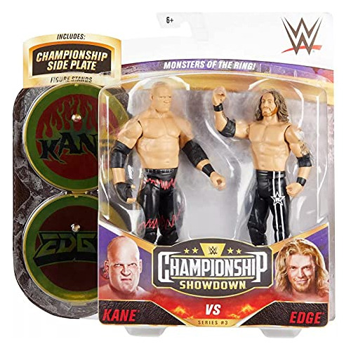 Figuras De Acción Wwe Kane Vs Edge Championship Showdown, Pa