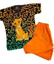 Comprar Uniformes Medico Anti Fluido Estampada Rey Leon 