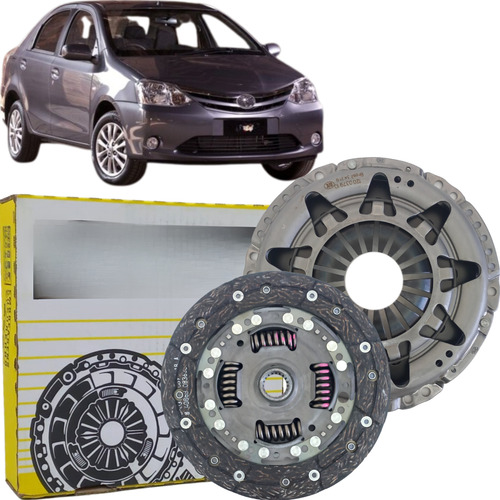 Kit Embreagem Luk Etios X Xs Xls Cross 1.3 E 1.5 16v Dohc L4