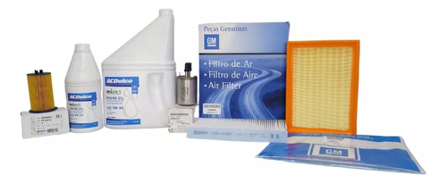 Kit 3 Filtros Sonic /2016 + Aceite Dexos 1 Gen 3 100% Chevro