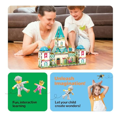 Picassotiles, 70 Piezas, Edad Media, Medieval Y Castillo