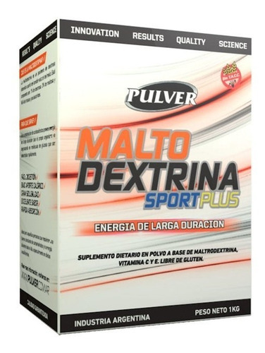 Pulver Maltodextrina Plus 1kg Recuperacion Aumento Energia 