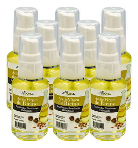 Pack X 12: Aceite De Virgen De Ricino 30ml Flora 