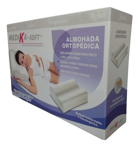 Imagen 5 de 7 de Almohada Ortopedica Memory Foam