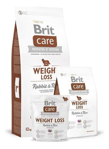 Brit Care Hypoallergenic Perro Weight Loss Conejo 3 Kg
