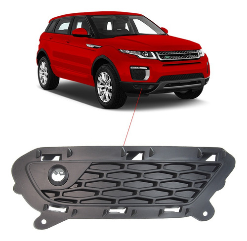 Grade Inferior Parachoque Direito Range Rover Evoque 2016