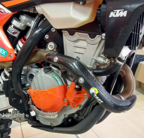 Protetor Curva Escape Fibra Carbono Start Ktm 350 4t 17/19