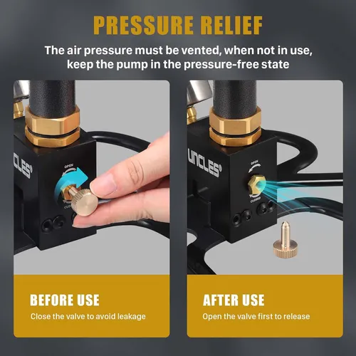 Bomba De Aire Four Uncles Pcp 4500 Psi/30 Mpa - Alta Presión