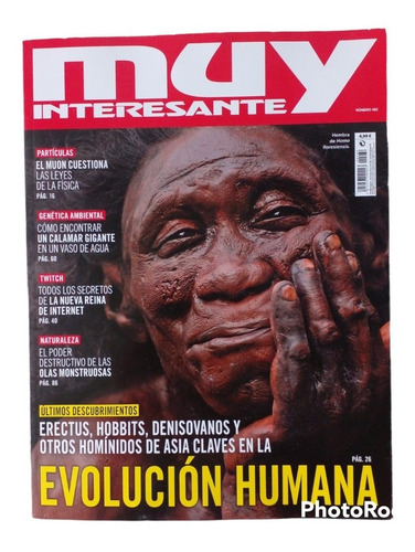 Revista Muy Interesante Evolución Humana.