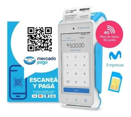 Mercado Pago Point Smart Lector Tarjetas Terminal Pos