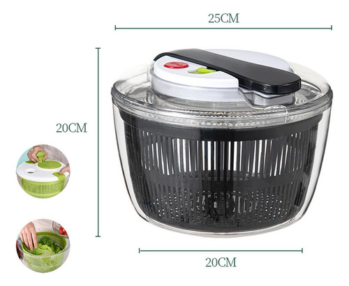 Lavadora De , Herramienta De Comedor De 5l, Colador De