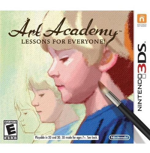 Jogo Art Academy Lessons For Everyone Para Nintendo 3ds