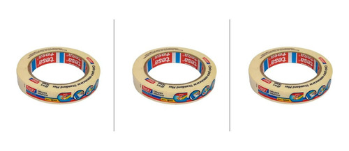 Pack 3uni Cinta Enmascarar Masking Tape 40m X 18mm Tesa