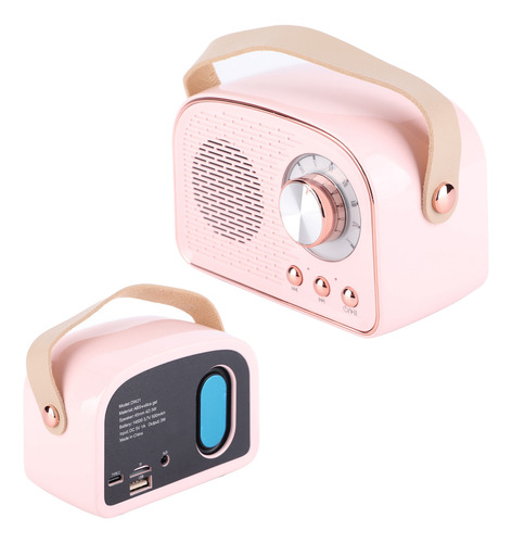 Altavoz Retro Bt 5.0 Tipo C Portes De