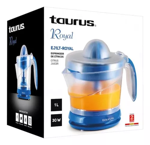 Exprimidor De Cítricos Taurus Ej1lt-royal Doble Giro Color Azul