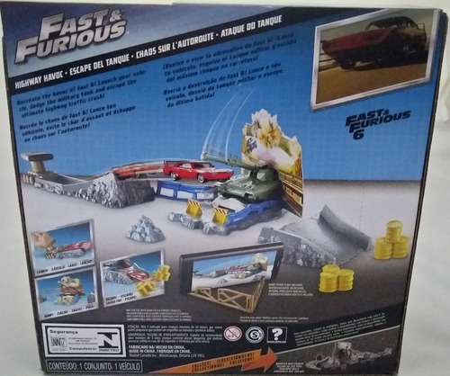 Imagem 2 de 7 de Play Set Velozes E Furiosos Ataque Do Tanque - Mattel