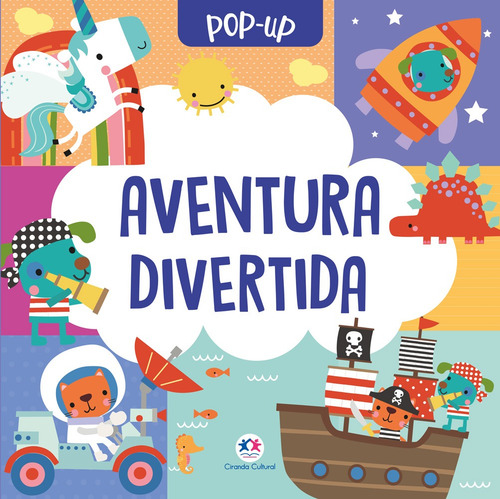 Livro Pop-up Aventura Divertida Da Editora Ciranda Cultural 2024