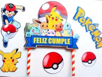 Comprar Decorativo Torta Pikachu, Aplique Para Torta Pikachu