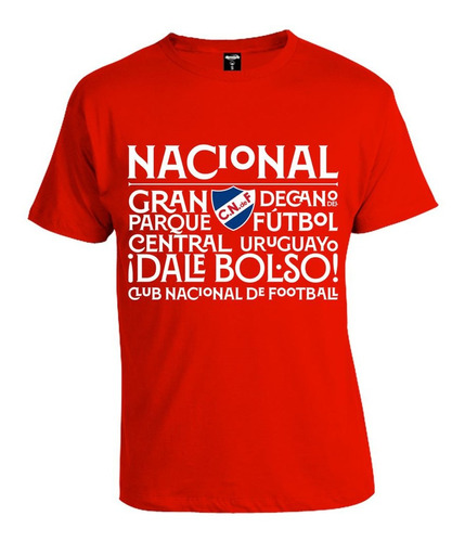 Camiseta Nacional Dale Bolso Merchandising Oficial Disershop