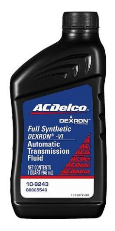 Aceite Dexron 6 ( Vi ) , Para Cajas Automáticas Acdelco