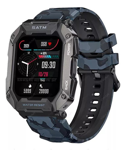 Smartwatch 2023 Military Rock Multidial Deportes Al Aire Lib