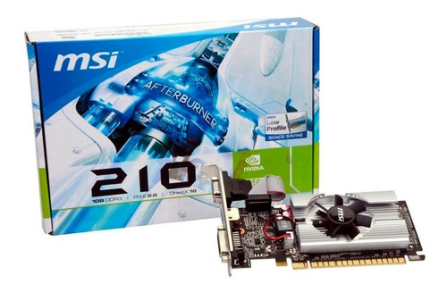 Placa De Video Nvidia Msi Geforce 210 N210-md1g/d3 1gb