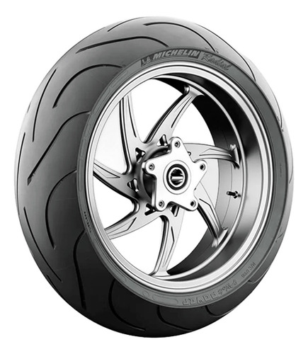 Neumático Michelin 190/50 Zr17 m/C 73 W Pilot Power con llanta TL de 2 quilates