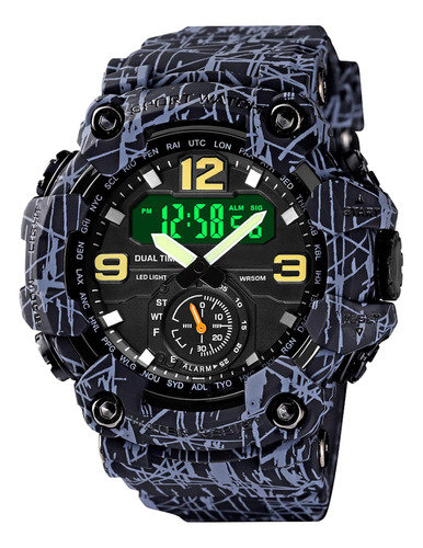 Findtime Face Relojes Para Hombre 50m A Prueba De Agua, Para