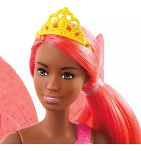 Barbie Fada Boneca Dreamtopia Asa Rosa - Mod Gjj99 em Promoção na