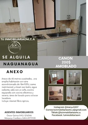 Anexo en alquiler