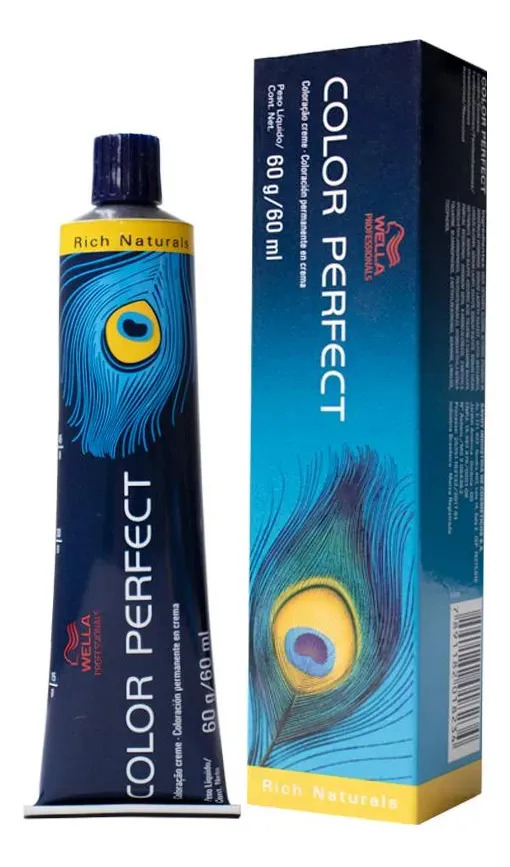 Tintura Wella Color Perfect Deep brownstom 7/7para cabelo