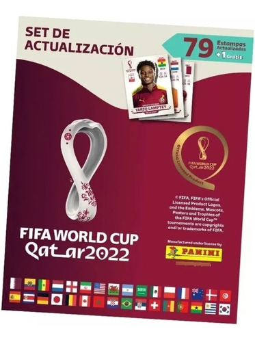 Actualización Del Album Qatar 2022 (80 Estampas) Fifa Panini